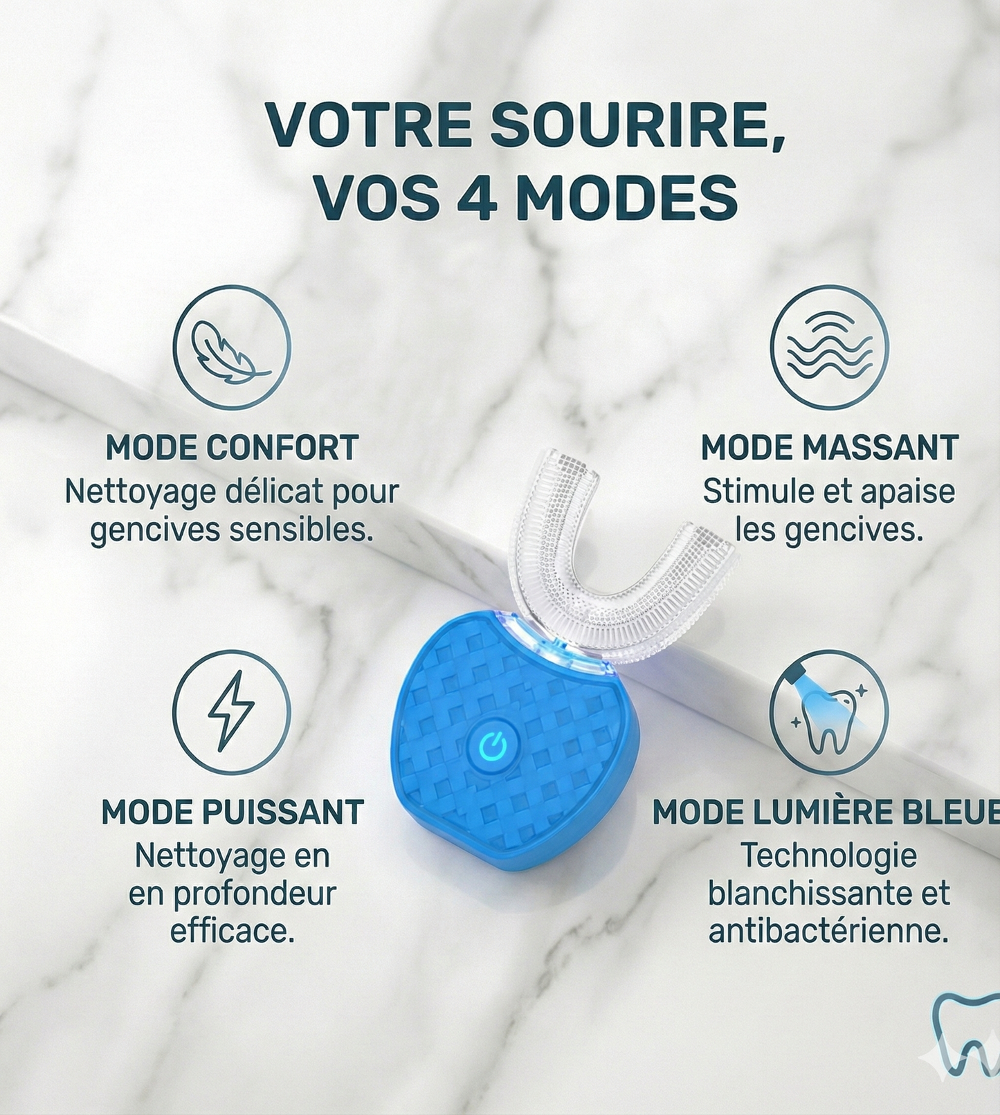 Kit UltraWhite™ Adulte - Bleu