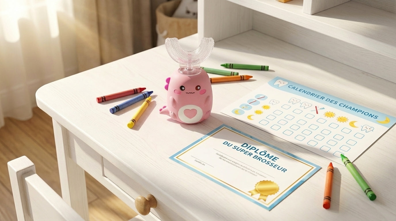 Kit Smilyx Kids™ Dino - Rose