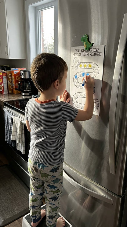 Kit Smilyx Kids™ Dino - Bleu