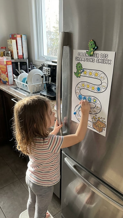 Kit Smilyx Kids™ Dino - Rose